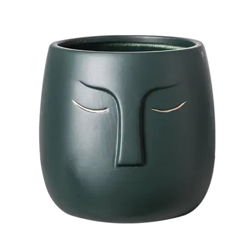 Ceramic Face Living Room Vase - WanderMart Co.