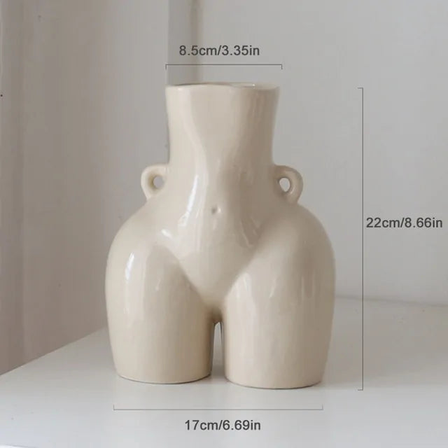 Human Body Ceramics Vases - WanderMart Co.