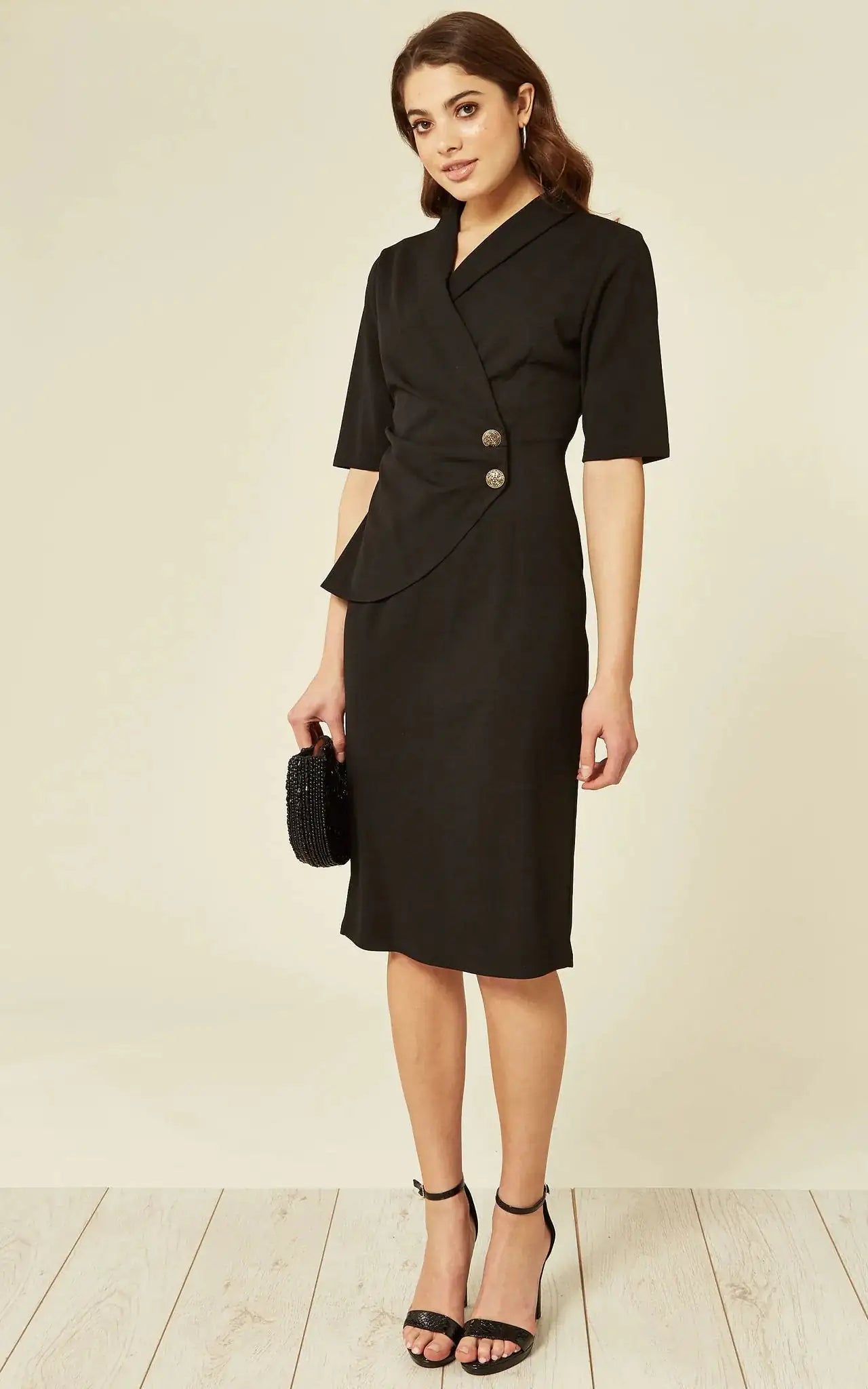 Diane Wrap Blazer Dress - WanderMart Co.