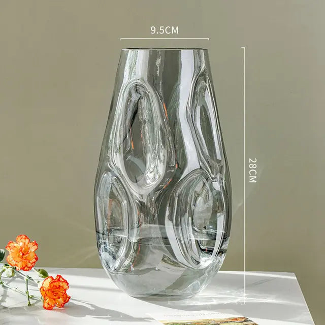 Modern Minimalist Stained Glass Vase - WanderMart Co.