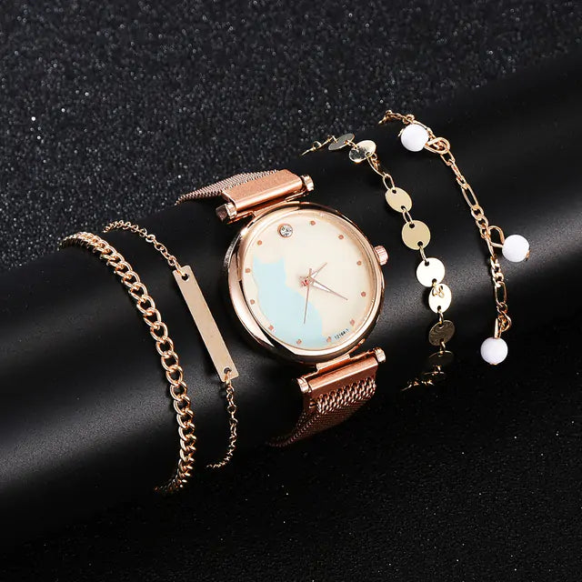 Fashion Watch Set for Women - WanderMart Co.