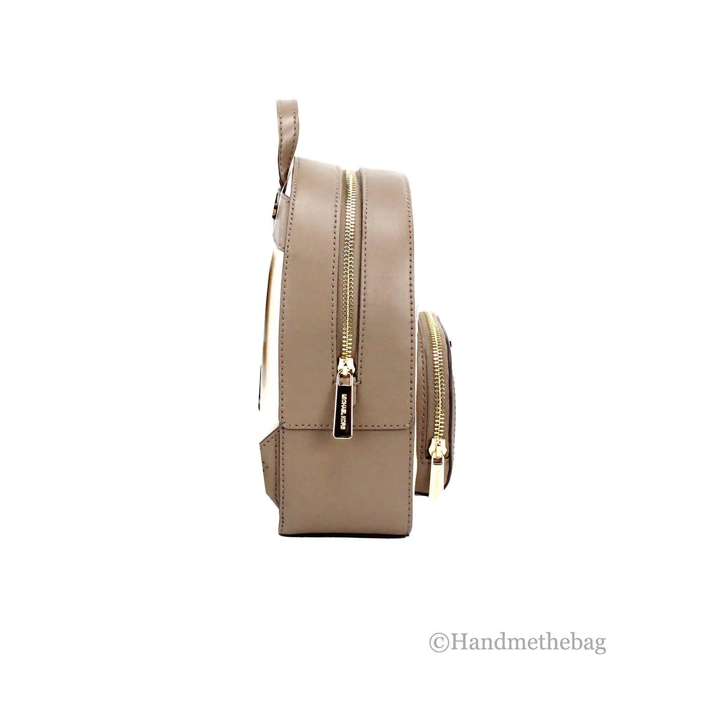 Michael Kors Jaycee Mini Light Cream Pocket Backpack - WanderMart Co.