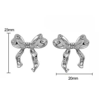 Bowknot Dangle Earrings - WanderMart Co.