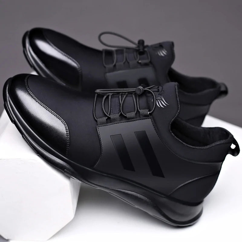 Casual Black Mesh Shoe - WanderMart Co.