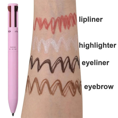 4 In 1 Face Makeup Pen Eyebrow - WanderMart Co.