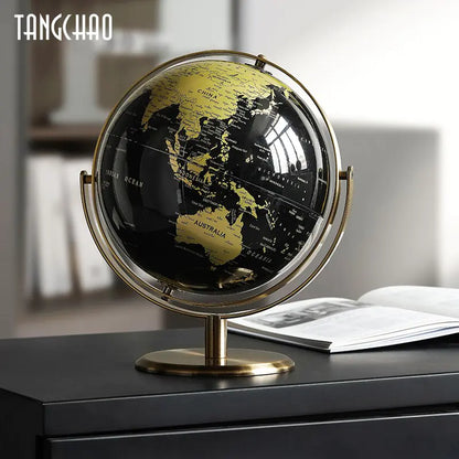 Home Decor World Globe Retro Map Globe Office Decor Accessories - WanderMart Co.