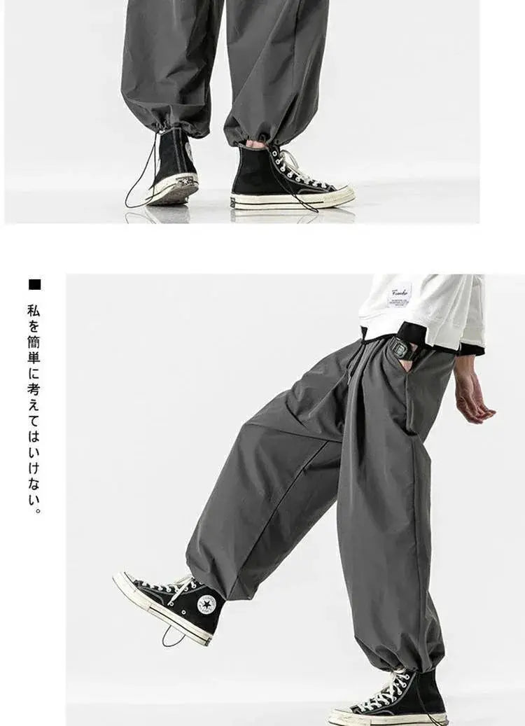 Men Korean Style Casual Pants - WanderMart Co.