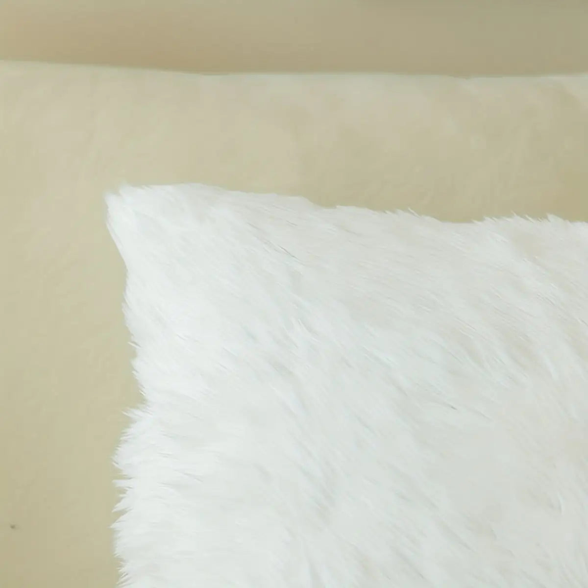 Luxurious Soft Faux Fur Throw Pillow Covers - WanderMart Co.