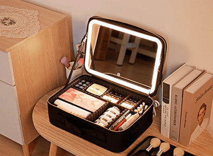 Smart Led Cosmetic Case - WanderMart Co.