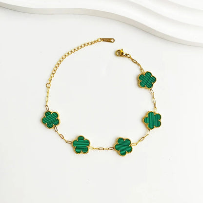 Double Side Clover Bracelet