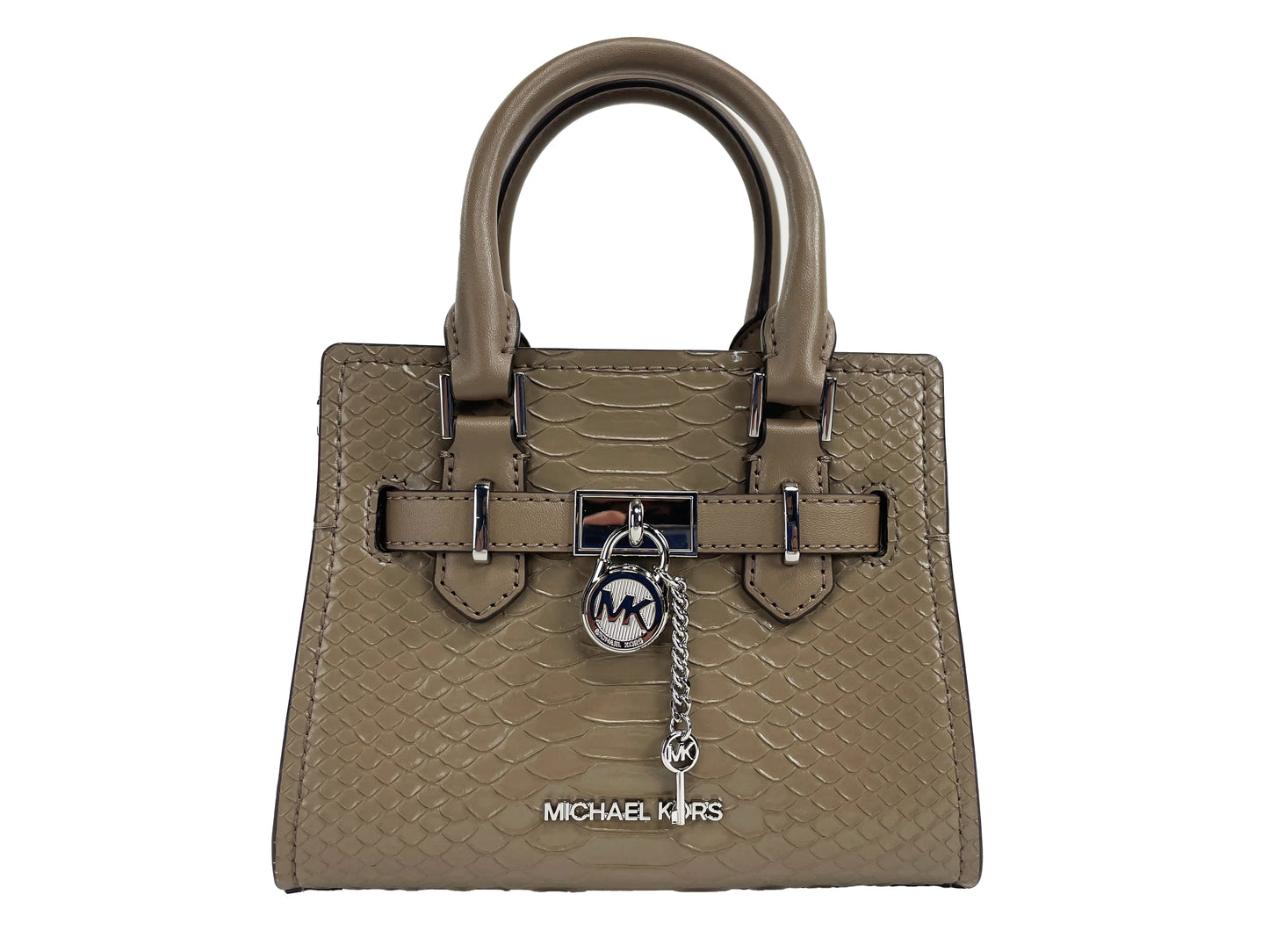 Michael Kors Hamilton XS Dusk Snake Satchel Crossbody - WanderMart Co.