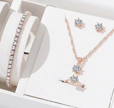 Crystal Jewelry Set - WanderMart Co.