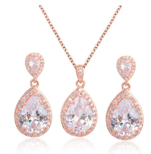 Zircon Jewelry Set - WanderMart Co.