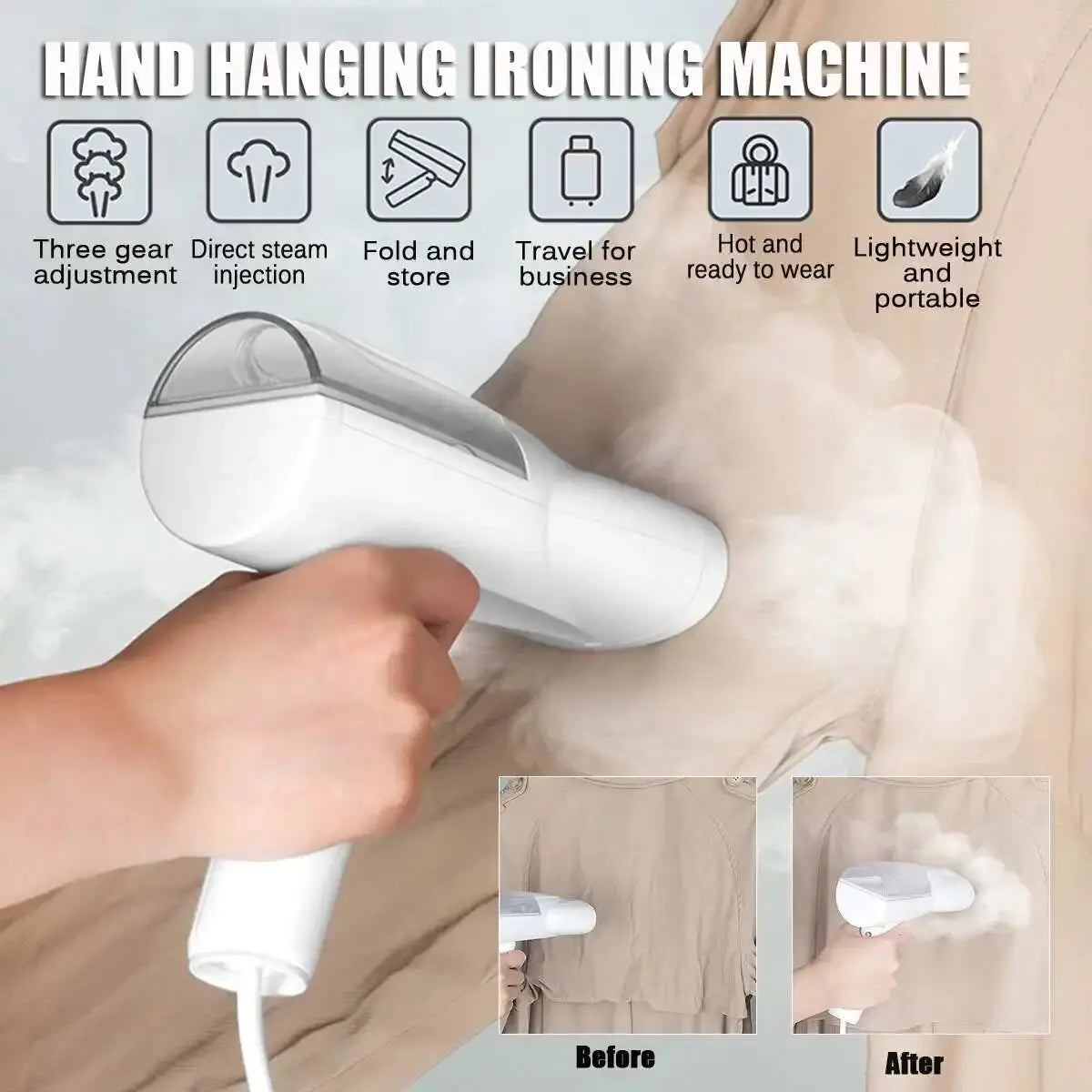 Handheld Steamer - WanderMart Co.