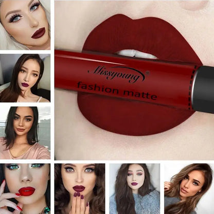 Brand Makeup Matte Lipstick - WanderMart Co.