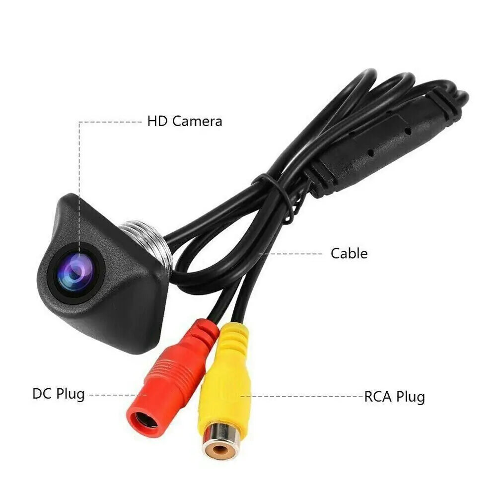 Car Rear View Reverse Camera Parking Backup Cam HD Night Vision Waterproof 170° - WanderMart Co.