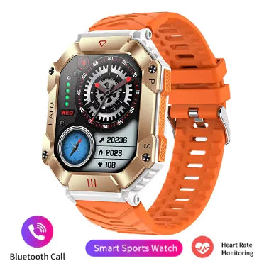 2024 Titan Pro Smart Watch: 2.0-Inch AI Fitness Tracker with Bluetooth Calling & IP68 Waterproof - WanderMart Co.