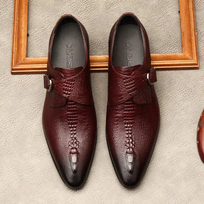 Croso Elegant Red Bottom Leather - WanderMart Co.