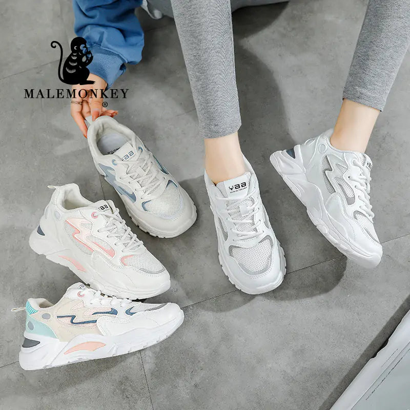 Women's Platform Sneakers - WanderMart Co.