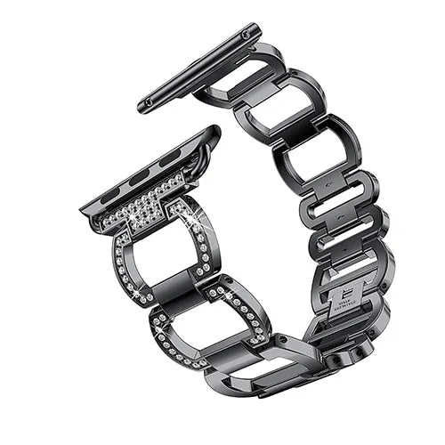 Luxury Metal Diamond Bracelet for Apple Watch - WanderMart Co.