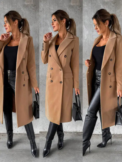 Business Casual Overcoat for Women - WanderMart Co.