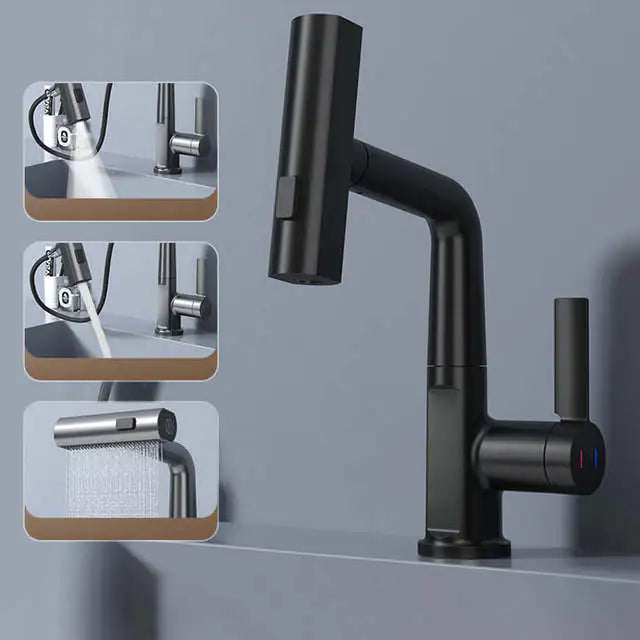 Digital Display Waterfall Basin Faucet - WanderMart Co.