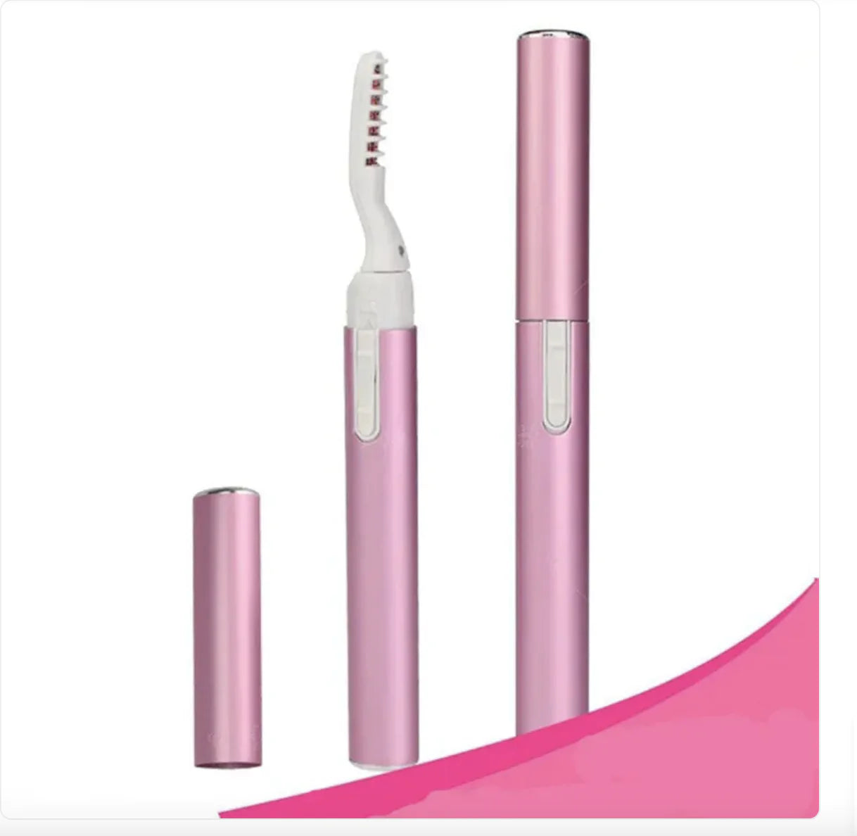 Portable Mini Electric Eyelash Curler for Daily Makeup - WanderMart Co.