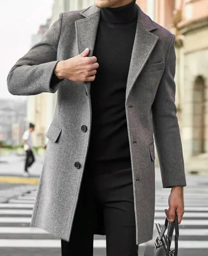 Woolen Coat - WanderMart Co.