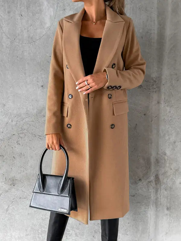 Business Casual Overcoat for Women - WanderMart Co.