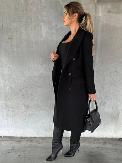 Business Casual Overcoat for Women - WanderMart Co.