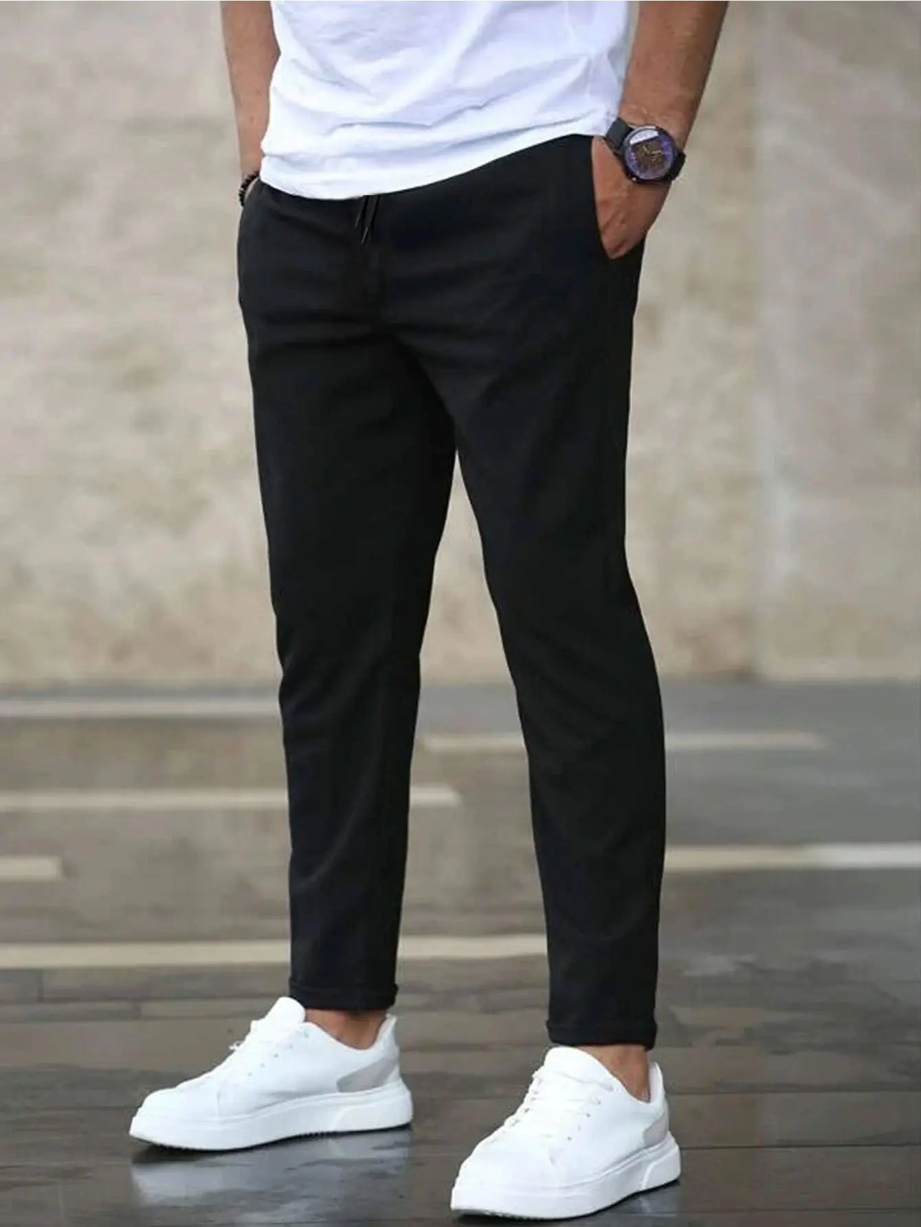 Men's casual cropped pants - WanderMart Co.