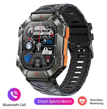 2024 Titan Pro Smart Watch: 2.0-Inch AI Fitness Tracker with Bluetooth Calling & IP68 Waterproof - WanderMart Co.