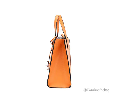 Marc Jacobs Mini Grind Melon Pebbled Leather Crossbody Tote - WanderMart Co.