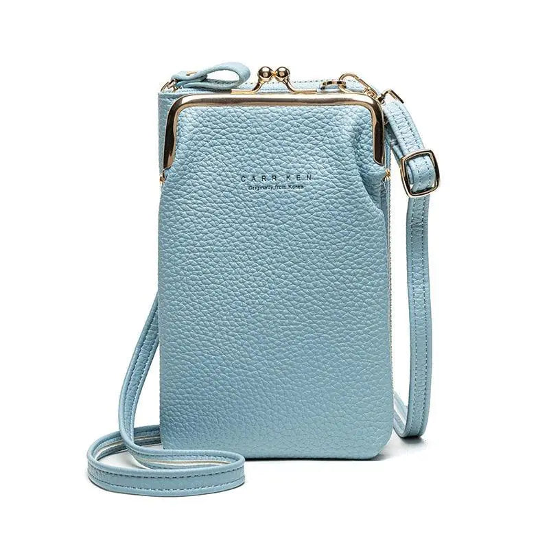 Women's Wallet Bag With Cell Phone Strap - WanderMart Co.