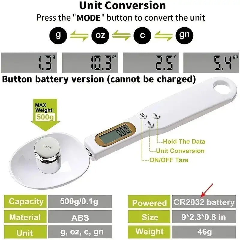 Weighing Spoon Scale - WanderMart Co.