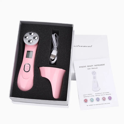 Facial 5-In-1 LED Skin Tightening Beauty - WanderMart Co.