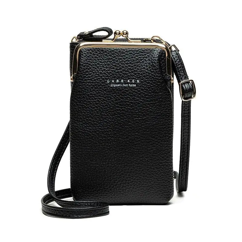 Women's Wallet Bag With Cell Phone Strap - WanderMart Co.