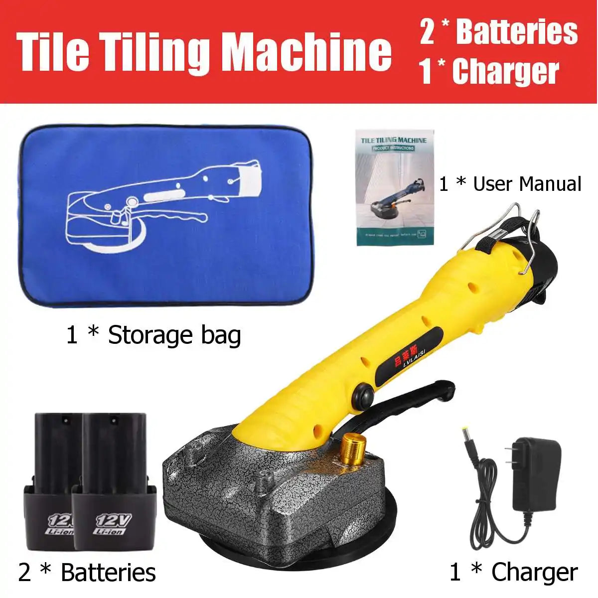 Tile Floor Vibrator Leveling Tool - WanderMart Co.