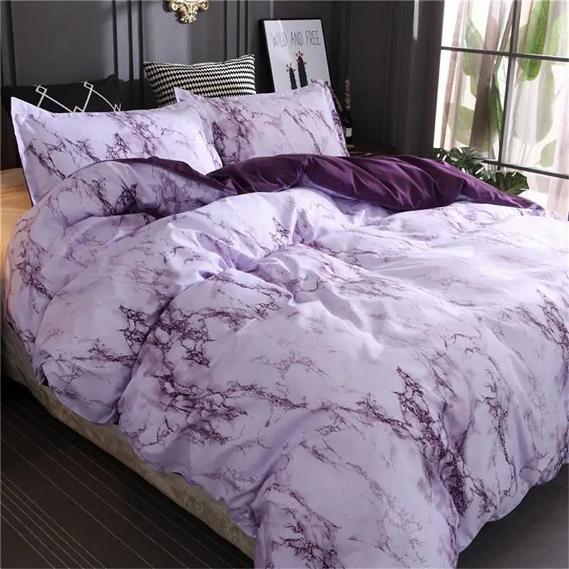 Marble Duvet Cover Bedding Sets - WanderMart Co.