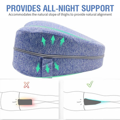 Leg Pillow Memory Foam - WanderMart Co.