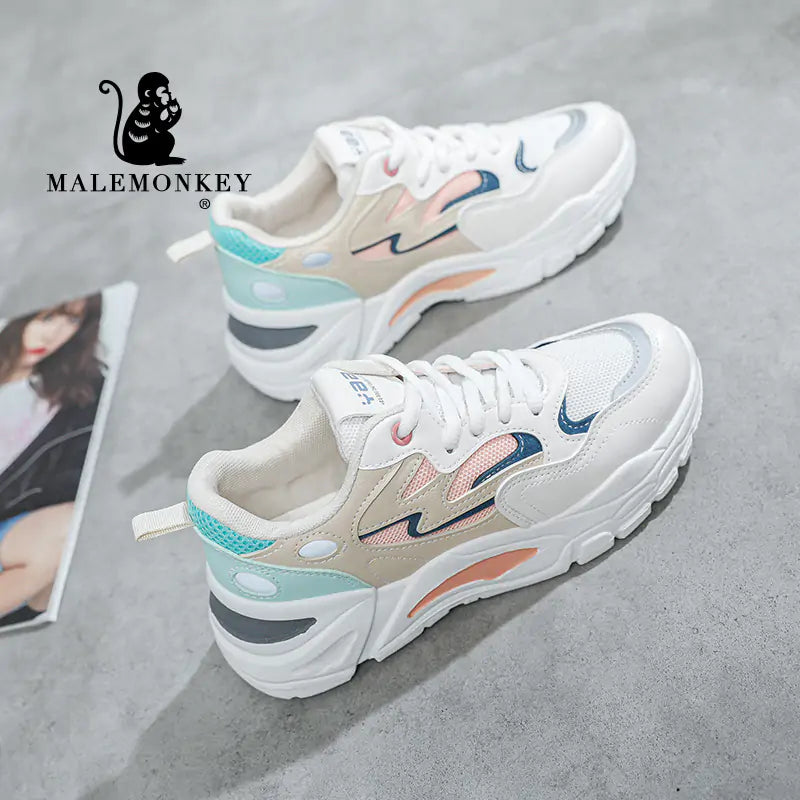 Women's Platform Sneakers - WanderMart Co.