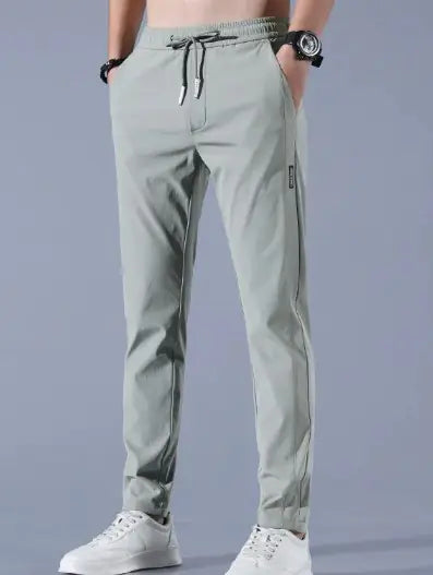 Ice Silk Men's Trousers - WanderMart Co.