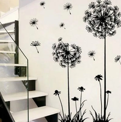 Dandelion Living Room and Bedroom Wall Sticker - WanderMart Co.