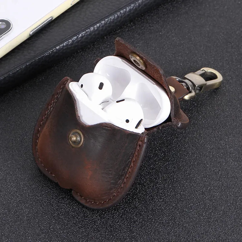 Wireless Earphone Cover With Key Chain Hook - WanderMart Co.