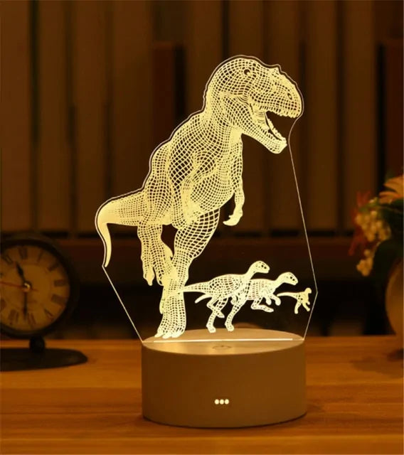 3D Acrylic Lamp for Decoration - WanderMart Co.