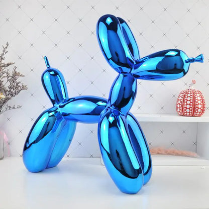 Resin Balloon Dog Statue Figurines - WanderMart Co.