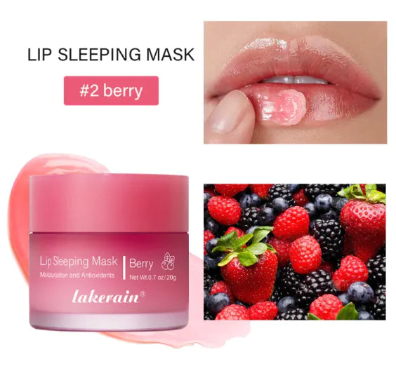 New Sleep Lip Balm Fade Lip Lines Exfoliating Skin Nourishing And Hydrating - WanderMart Co.