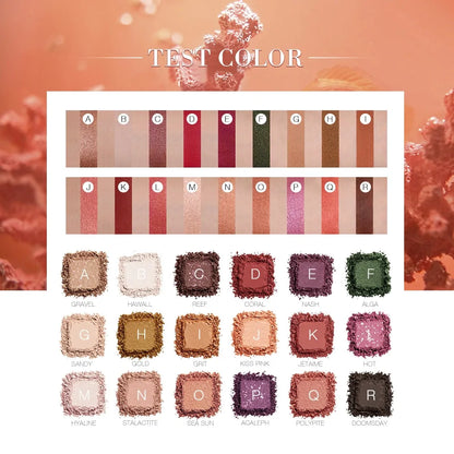 Colors Makeup Eyeshadow Palette Cosmetic Kit - WanderMart Co.