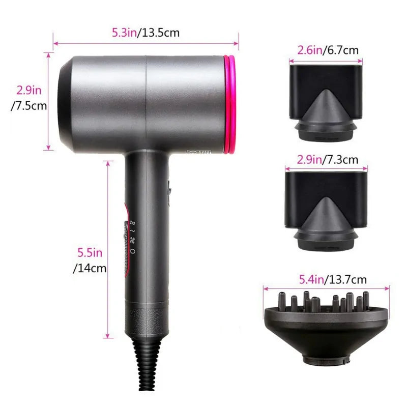 Professional Salon Style Hair Dryer - WanderMart Co.