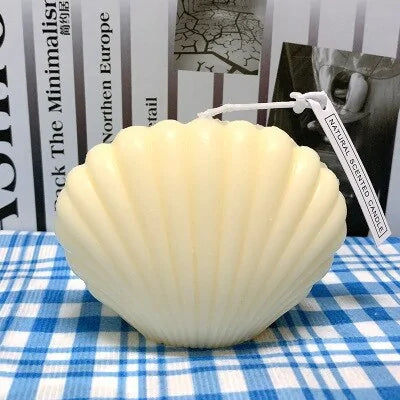 Shell Candle: Versatile Home Decoration & Gift - WanderMart Co.